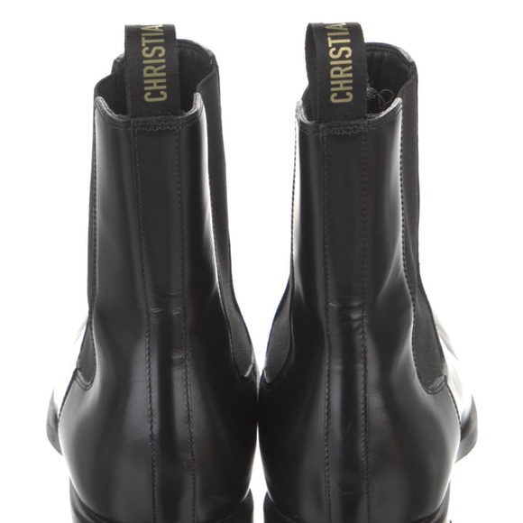 Christian Dior Accent Chelsea boots. Size 7 | IT 37 - Picture 3 of 4